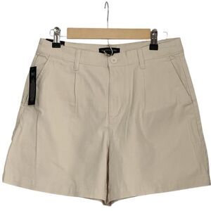 Banana Republic Women's Beige Pleated Chino Shorts Size 6 Casual
